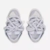 Adidași Curb din piele cu șireturi din piele de șarpe Adidași Curb din piele cu șireturi din piele de șarpe