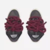 Adidași Curb din piele cu șireturi din piele de șarpe Adidași Curb din piele cu șireturi din piele de șarpe