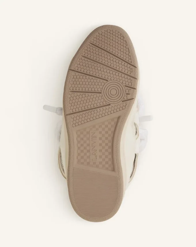 Adidași Curb din piele cu șireturi din piele de șarpe Adidași Curb din piele cu șireturi din piele de șarpe