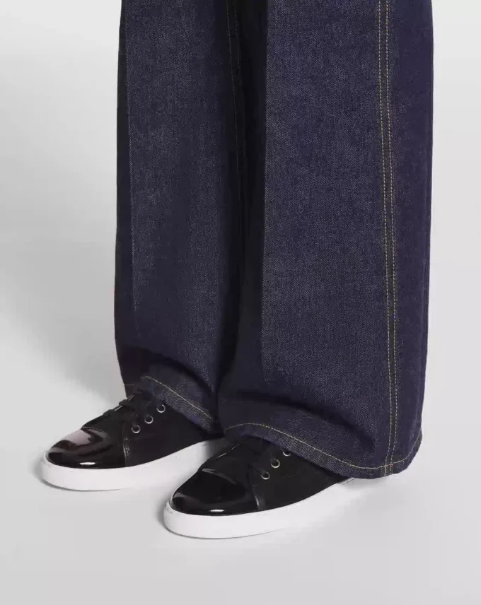 Adidași Dbb1 din piele de căprioară și piele lăcuită Adidași Dbb1 din piele de căprioară și piele lăcuită