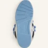 Adidași din piele metalică Curb cu șireturi din plasă
