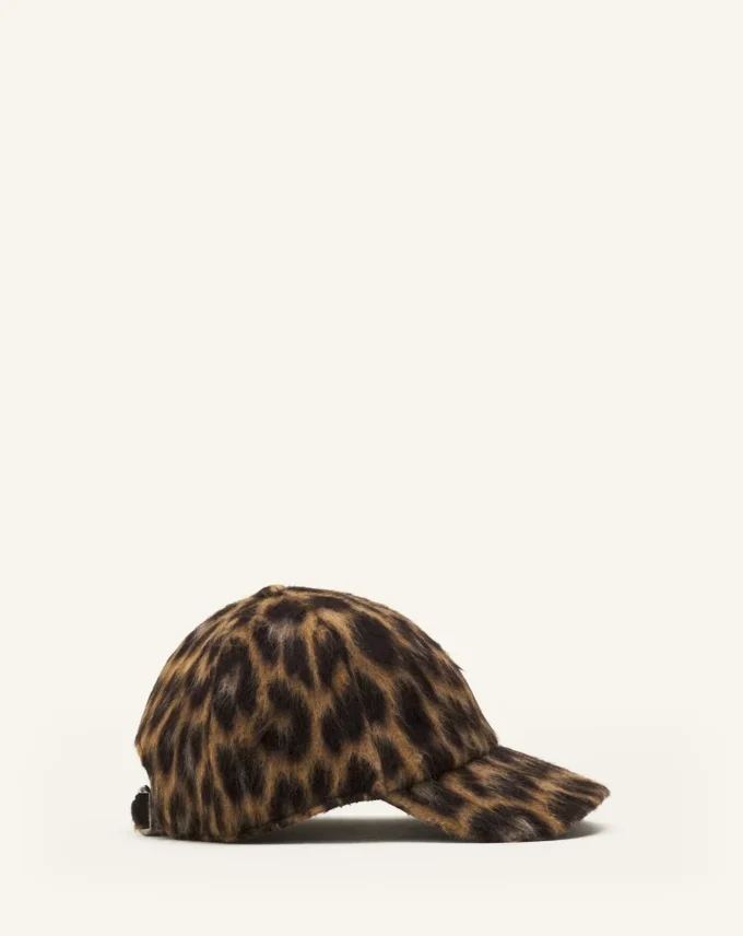 Șapcă cu imprimeu leopard Șapcă cu imprimeu leopard