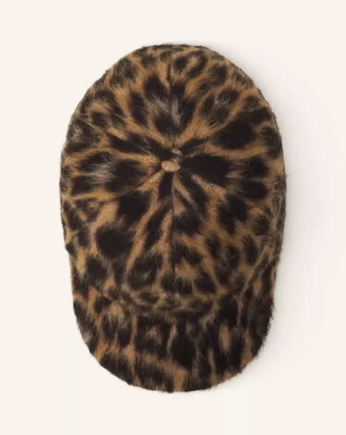 Șapcă cu imprimeu leopard Șapcă cu imprimeu leopard