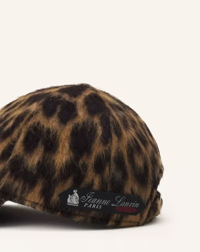 Șapcă cu imprimeu leopard Șapcă cu imprimeu leopard
