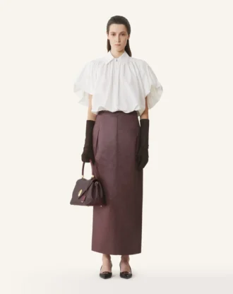 Geantă din piele Le Confident by Lanvin