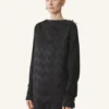 Bluză fluidă din viscoză jacquard Bluză fluidă din viscoză jacquard