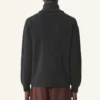 Cardigan din cașmir cu fermoar Cardigan din cașmir cu fermoar