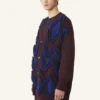 Cardigan oversized din jacquard Cardigan oversized din jacquard