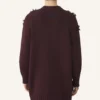 Cardigan oversized din jacquard Cardigan oversized din jacquard