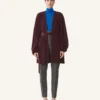 Cardigan oversized din lână și cașmir Cardigan oversized din lână și cașmir