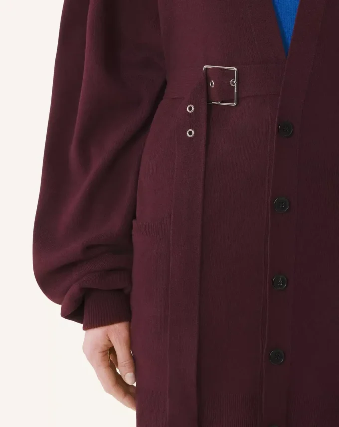 Cardigan oversized din lână și cașmir Cardigan oversized din lână și cașmir