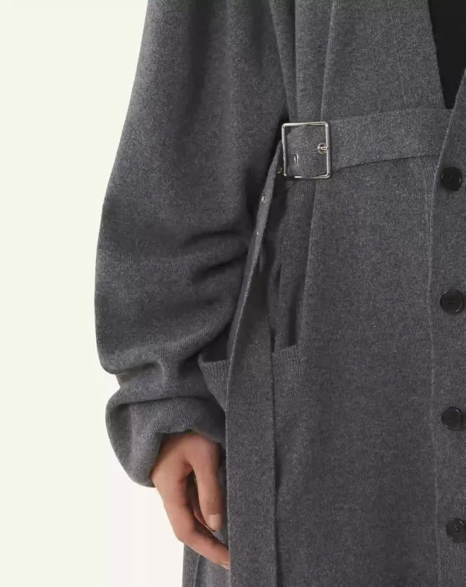 Cardigan oversized din lână și cașmir Cardigan oversized din lână și cașmir