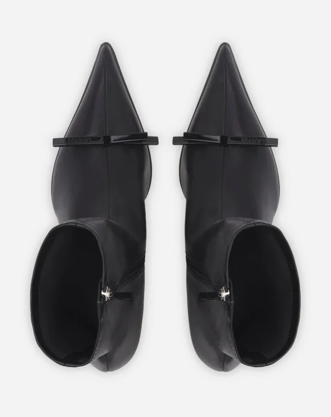 Cizme Lanvin Bow din piele Cizme Lanvin Bow din piele