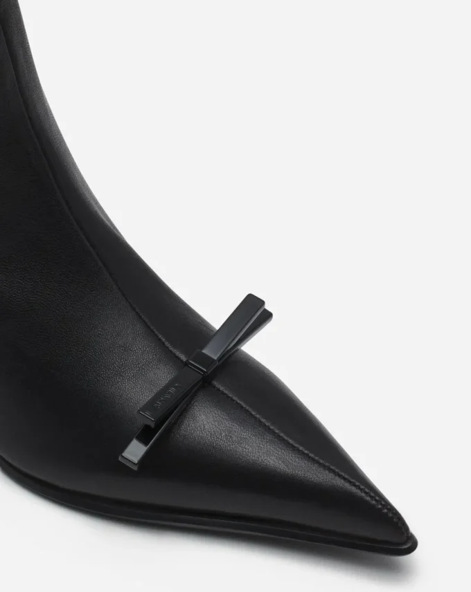 Cizme Lanvin Bow din piele Cizme Lanvin Bow din piele