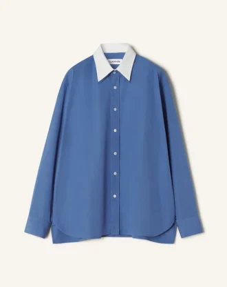 Cămașă oversized din poplin de bumbac