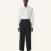 Cămașă oversized din poplin de bumbac Cămașă oversized din poplin de bumbac