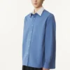 Cămașă oversized din poplin de bumbac Cămașă oversized din poplin de bumbac