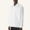 Cămașă oversized din poplin de bumbac Cămașă oversized din poplin de bumbac