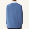 Cămașă oversized din poplin de bumbac Cămașă oversized din poplin de bumbac