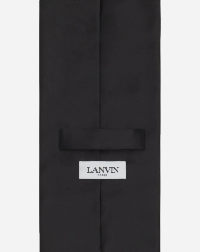 Cravată Lanvin din satin