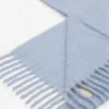 Eșarfă cu franjuri din lână Lanvin Eșarfă cu franjuri din lână Lanvin