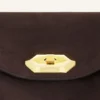 Geantă asimetrică Compagnon din piele de căprioară Geantă asimetrică Compagnon din piele de căprioară