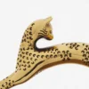 Geantă Nano Pencil Cat din piele metalizată cu textură granulată Geantă Nano Pencil Cat din piele metalizată cu textură granulată