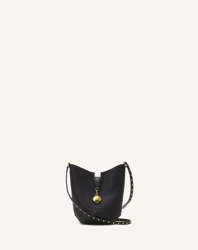 Geantă tip sac din piele Catch Nano by Lanvin Geantă tip sac din piele Catch Nano by Lanvin
