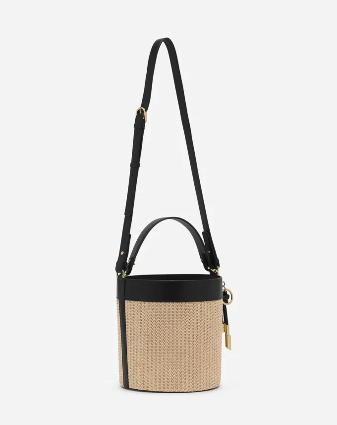 Geantă tip sac Séquence Raffia