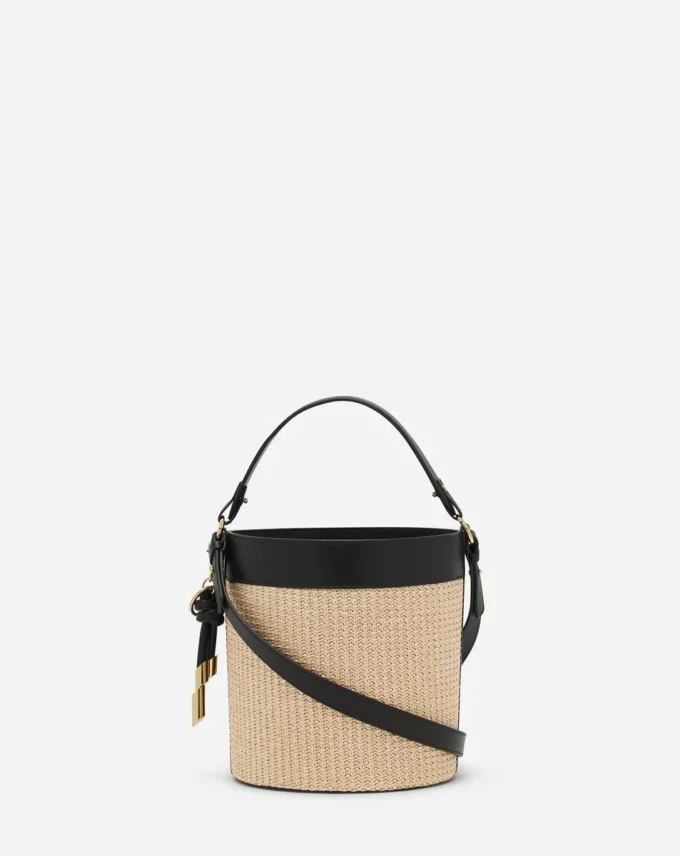 Geantă tip sac Séquence Raffia