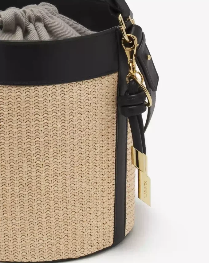 Geantă tip sac Séquence Raffia
