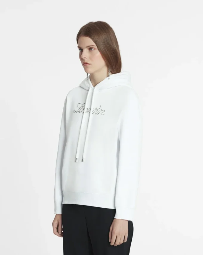 Hanorac cu glugă brodat cu mărgele Lanvin Hanorac cu glugă brodat cu mărgele Lanvin