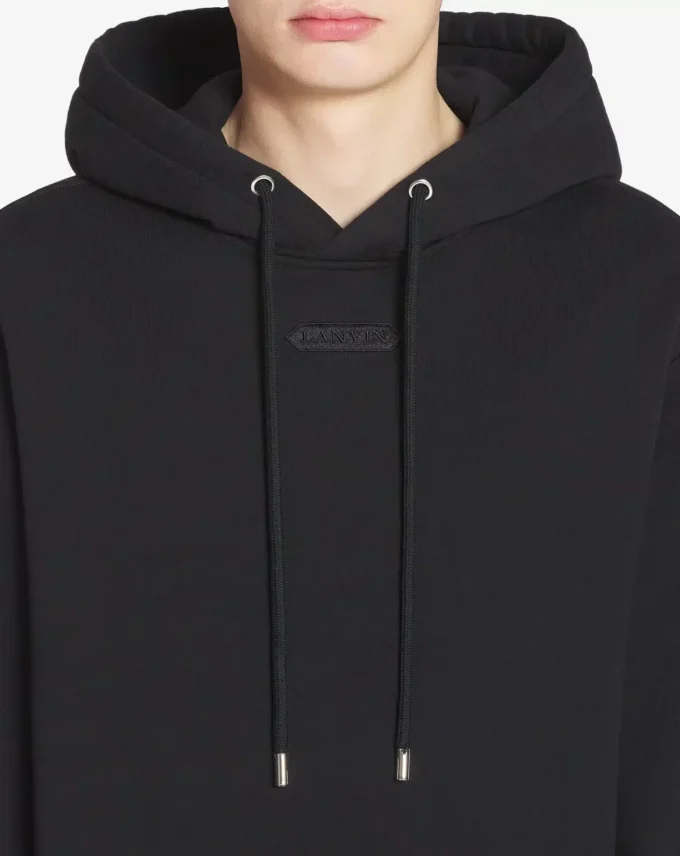Hanorac cu glugă și croi lejer Lanvin Hanorac cu glugă și croi lejer Lanvin