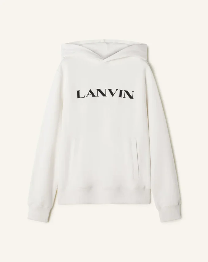 Hanorac din bumbac brodat Lanvin Hanorac din bumbac brodat Lanvin