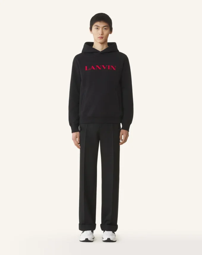 Hanorac din bumbac brodat Lanvin Hanorac din bumbac brodat Lanvin