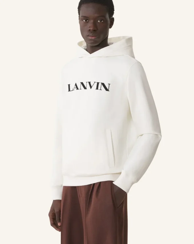 Hanorac din bumbac brodat Lanvin Hanorac din bumbac brodat Lanvin