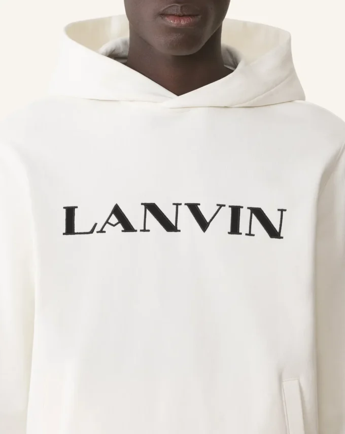 Hanorac din bumbac brodat Lanvin Hanorac din bumbac brodat Lanvin