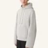 Hanorac din bumbac fleece și cașmir Hanorac din bumbac fleece și cașmir