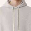 Hanorac din bumbac fleece și cașmir Hanorac din bumbac fleece și cașmir