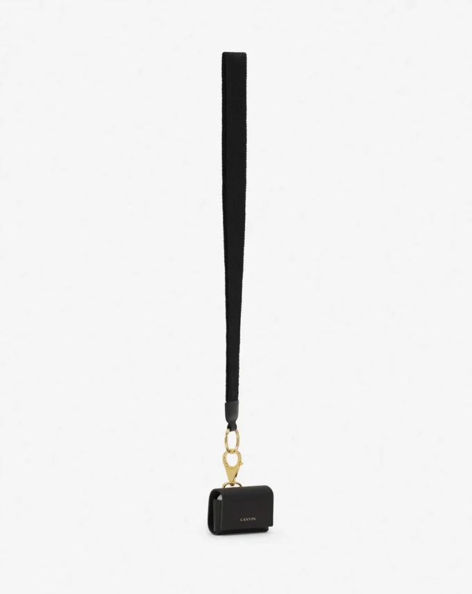 Husă din piele cu semnătura Lanvin pentru Airpods Pro Husă din piele cu semnătura Lanvin pentru Airpods Pro