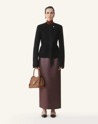 Geantă din piele Le Confident by Lanvin