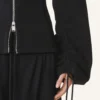 Jacheta din bumbac fleece și cașmir Jacheta din bumbac fleece și cașmir