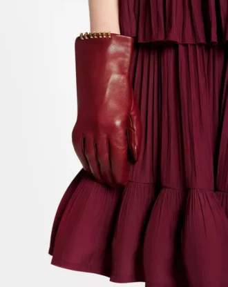 Mănuși din piele Melodie by Lanvin