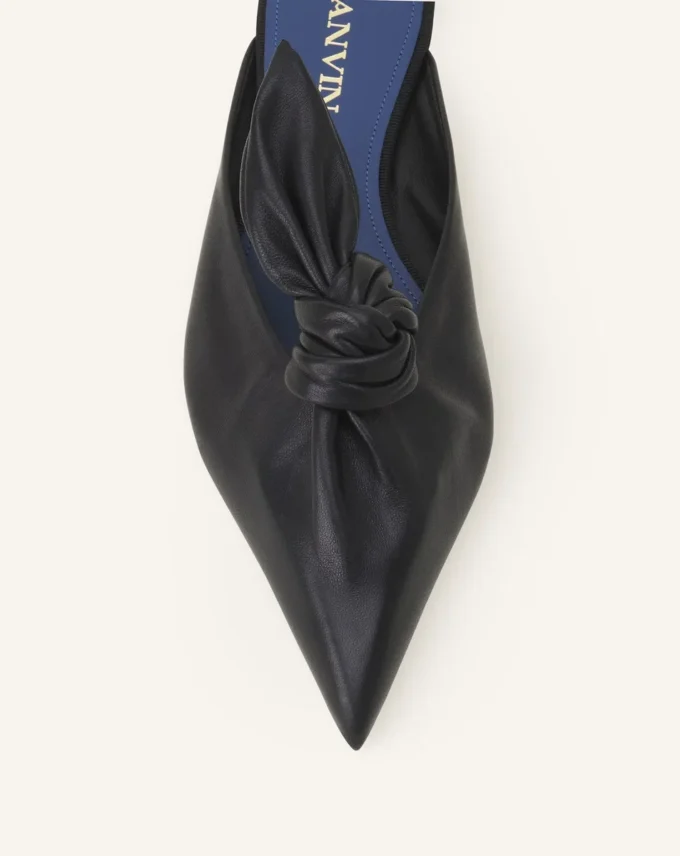 Pantofi mules din piele Midnight Step