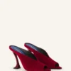 Mule Midnight Step din catifea Mule Midnight Step din catifea