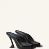 Mule Midnight Step din piele lăcuită Mule Midnight Step din piele lăcuită