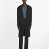 Pantaloni drepți din lână Pantaloni drepți din lână