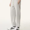 Pantaloni de jogging din bumbac fleece și cașmir Pantaloni de jogging din bumbac fleece și cașmir