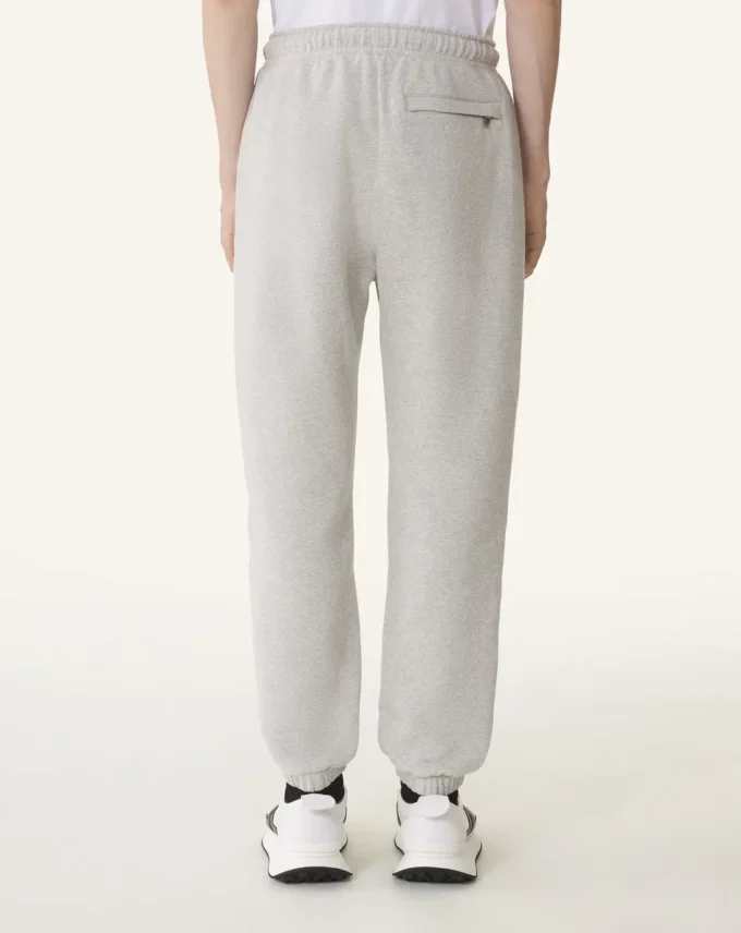 Pantaloni de jogging din bumbac fleece și cașmir Pantaloni de jogging din bumbac fleece și cașmir