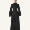 Pantaloni din bumbac fleece și cașmir Pantaloni din bumbac fleece și cașmir